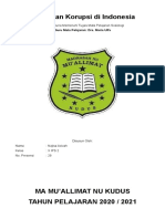 Sosiologi-X Desain Makalah Tema 5 (Korupsi)