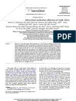 Characteristics of Anti-Tuberculosis Medication Adherence in South Africa