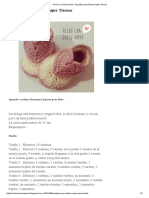 Hecho Con Dulce Amor - Zapatitos para Bebes Super Tiernos