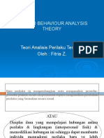 Applied Behaviour Analysis Theory