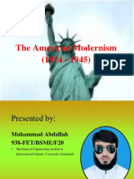 The American Modernism (1914 - 1945)