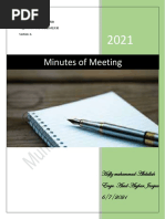 MOM Template and Examples | PDF