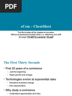 ECom - CheatSheet