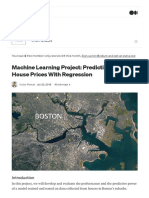 Machine Learning Project - Predicting Boston House Prices With Regression - by Victor Roman - Towards Data Science