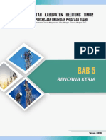 Bab 5 - Rencana Kerja