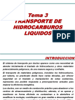 Tema3.Transporte de Hidrocarburos Liquidos