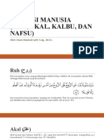 Potensi Manusia: Ruh, Akal, Kalbu, dan Nafsu