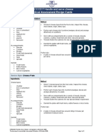 SITHCCC017 Practical Assessment Recipe Cards