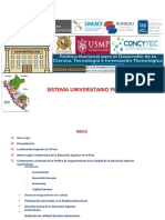 Sistema Universitario Peru