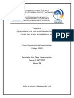 Lógica Combinacional para La Simplificación de Circuitos.