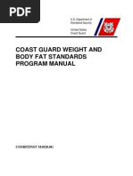 CG Weight and Body Fat Standards Program Manual