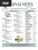 Download Sinai Newsletter March-April 2011 by sinaimilwaukee SN51252845 doc pdf