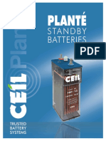 Plante Standby Batteries Catalogue