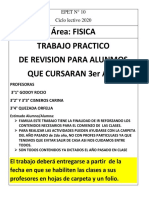 3° FISICA TP Revision 2020