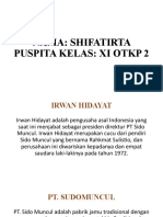 Presentasi Shifatirta Puspita