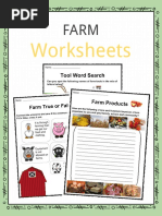 Sample Farms Worksheets