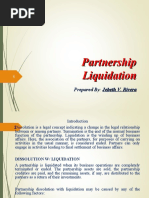 Partnership Liquidation