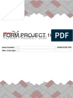 Pruventure - Form Project 100 v1.2021
