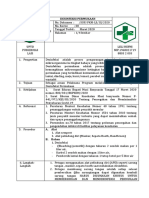 Sop Desinfeksi Permukaan