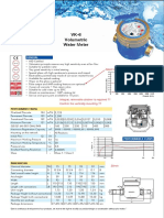 Baylan: VK-6 Volumetric Water Meter