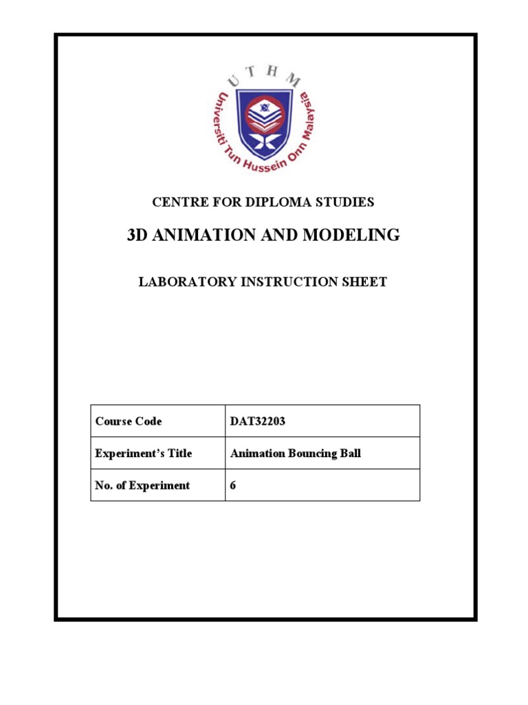 Simulating A Bouncing Ball Through 3d Animation Pdf Tangent