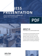 Business Presentation: This Is A Presentation Subtitle and Tagline That Can Be Edited