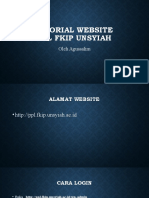 Tutorial Website PPL Oleh Agussalim