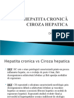 HEPATITA CRONICĂ