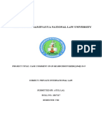 Damodaram Sanjivayya National Law University: Project Title: Case Comment On in Re Bischoffchiem (1948) CH 9