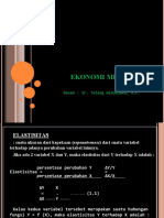 M5 - Elastisitas Dan Cobweb Theorem