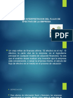 ANÁLISIS E INTERPRETACION DEL FLUJO DE EFECTIVO DE La EMPRESA