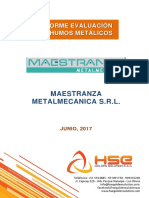 Informe Evaluación de Humos Metálicos-MAESTRANZA