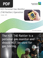 H2S Personal Gas Monitor