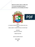 Modelos de yacimientos minerales: clasificación y conceptualización