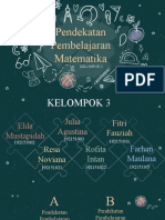 Pendekatan Pembelajaran Matematika