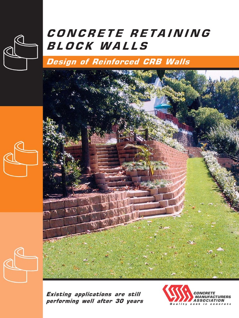 Retaining Block Walls Design Guide1 PDF Geotechnical Engineering