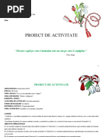 Proiect de Activitate Inspectie Mitrache Stela Joc Didactic Matematic