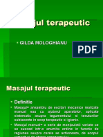 Masajul Terapeutic