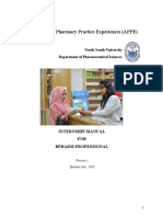 Pharmacy Internship Manual - New-1