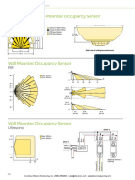 180 Degree Ceiling-Mounted Occupancy Sensor