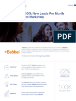 Babbel Drives 100k New Leads Per Month Through Content Marketing