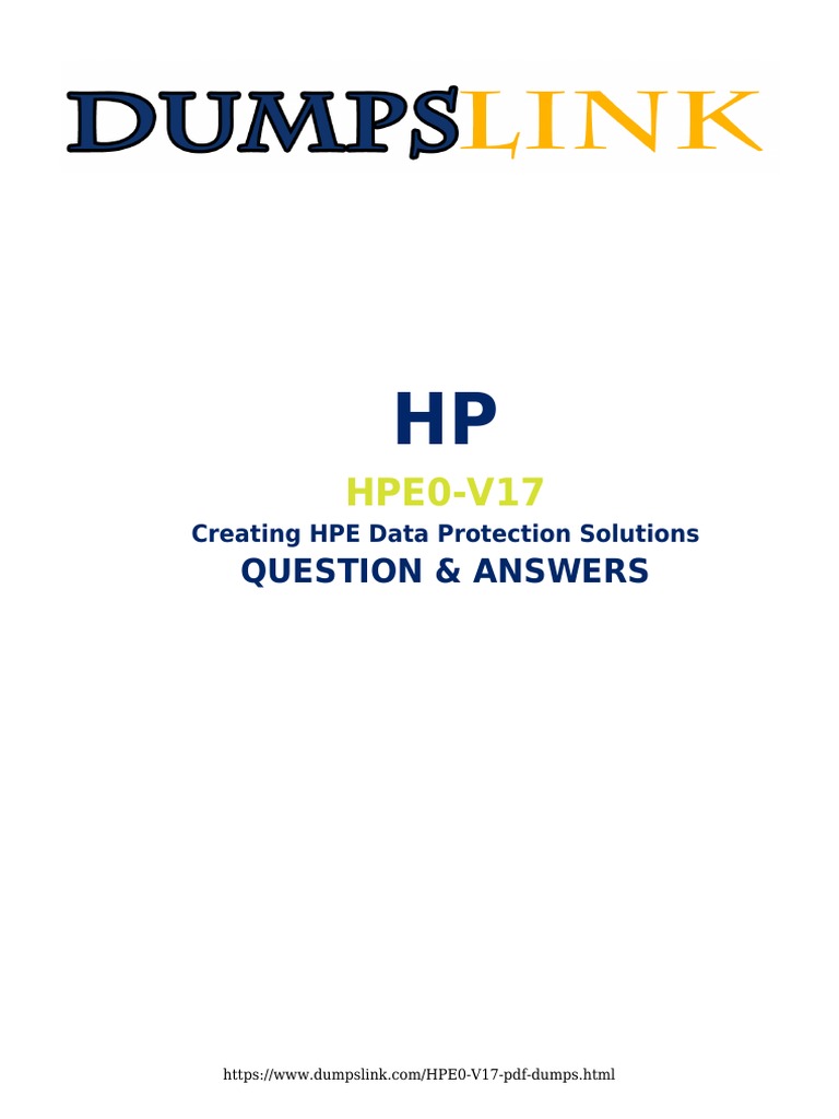 HPE0-J68出題範囲