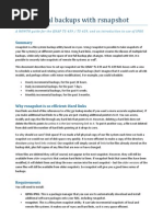 Download Daily incremental backups with rsnapshot by maikelnait SN51255901 doc pdf