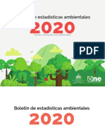 Boletín de Estadisticas Ambientales 2020