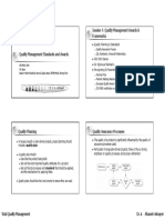 Quality Management Standards, Awards and Frameworks