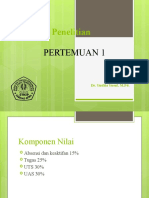 Statistika Penelitian