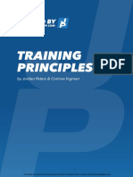Training Principles: by Jordan Peters & Corinne Ingman