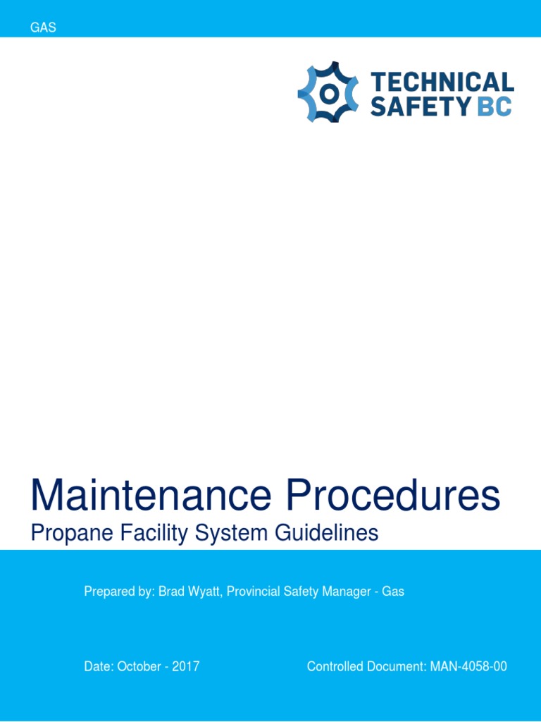 Propane Dispenser System Guidelines | PDF | Emergency | Propane