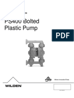 PS400 Bolted Plastic Pump: Engineering Operation Maintenance