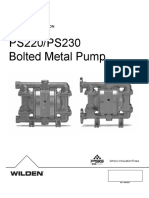 PS220/PS230 Bolted Metal Pump: Engineering Operation Maintenance